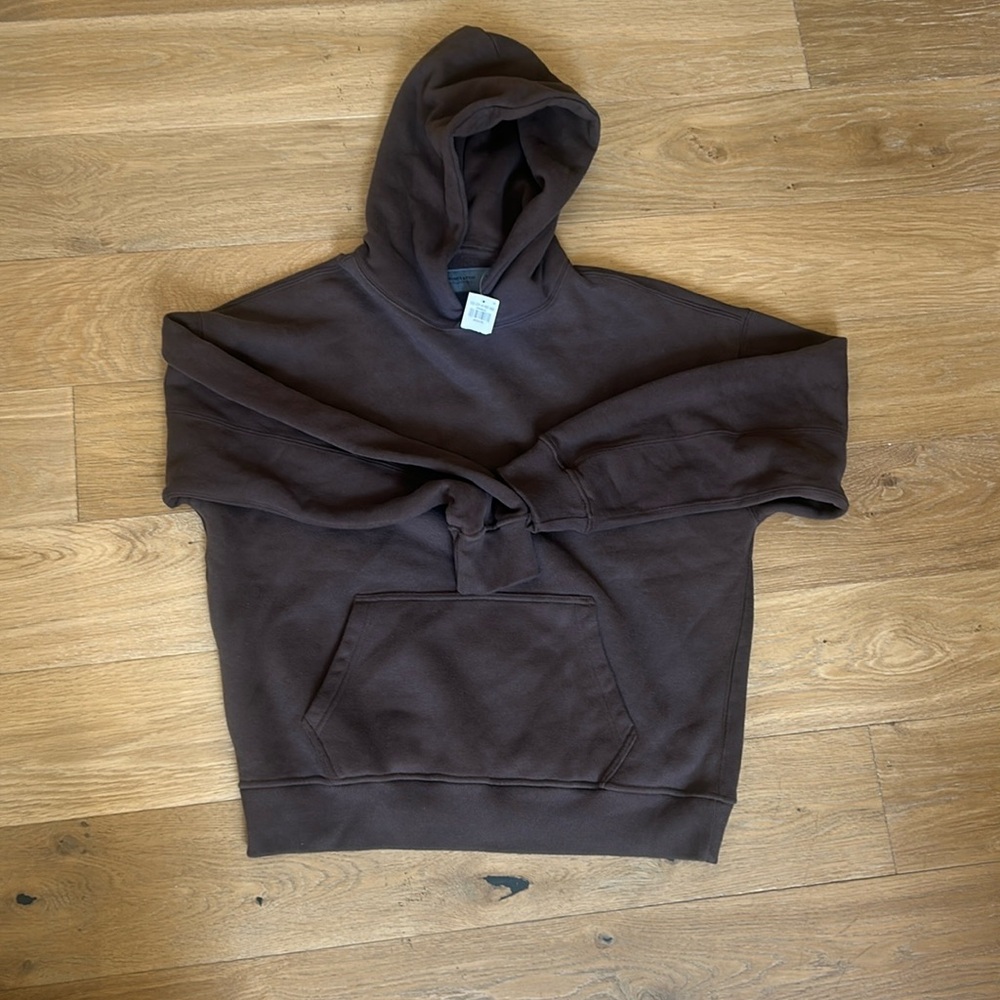 Abercrombie dark brown hoodie